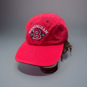 Ahead Vintage Birmingham 1916 Red Hat Golf Baseball Dad Strapback